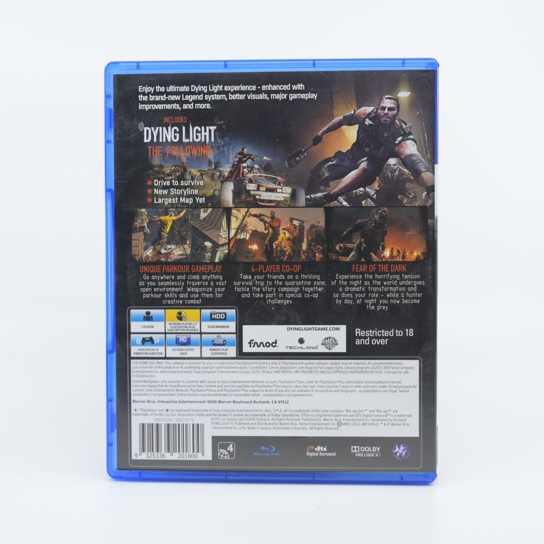 Dying Light: The Following Enhanced  Edition - Sony Playstation 4 / PS4 Game