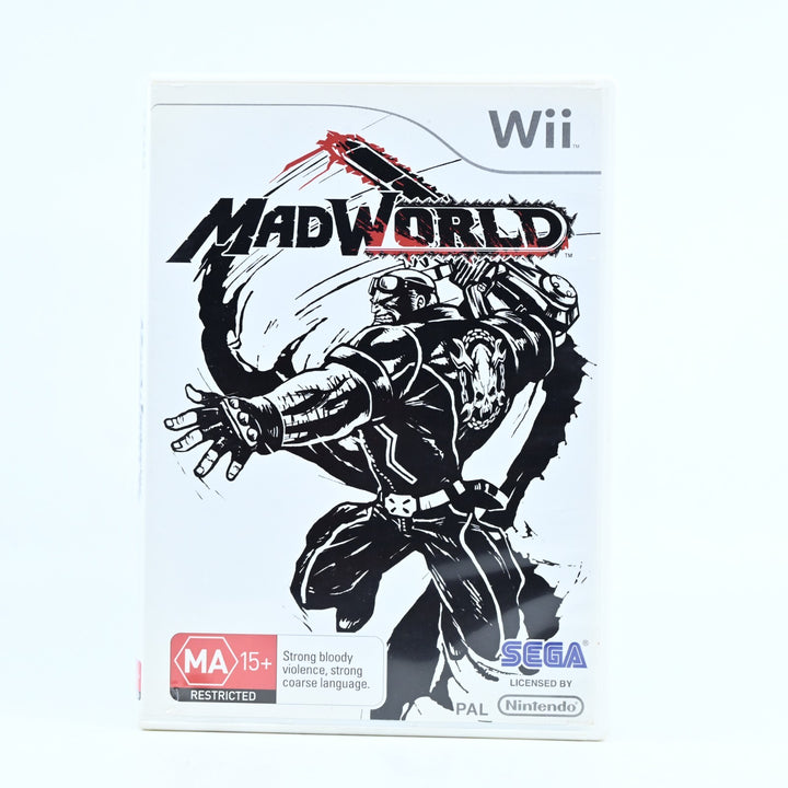 Mad World - Nintendo Wii Game + Manual - PAL