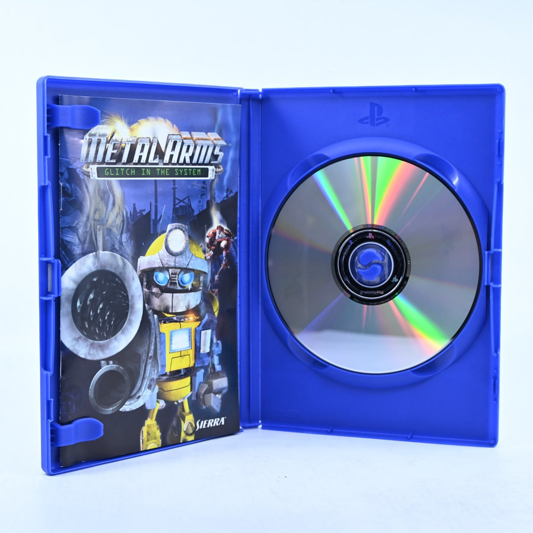 Metal Arms: Glitch in the System - Sony Playstation 2 / PS2 Game + Manual - PAL