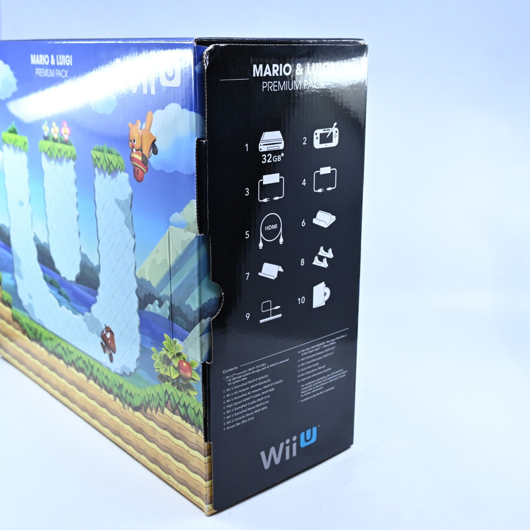Mario & Luigi Premium Pack Wii U - Nintendo Wii U Boxed Console - PAL