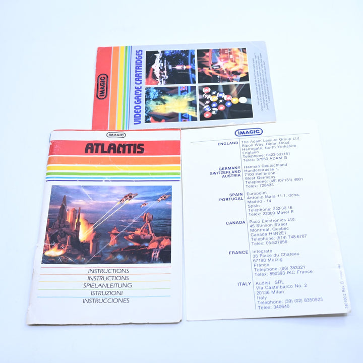 Atlantis - Atari 2600 Boxed Game - PAL - FREE POST!