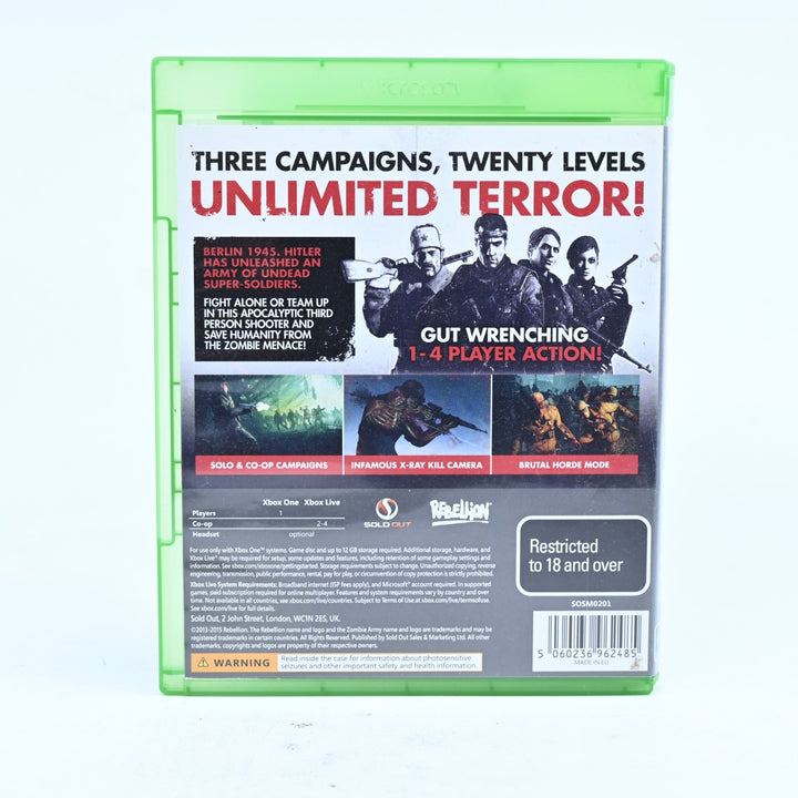 Zombie Army Trilogy - Xbox One Game - PAL - FREE POST!