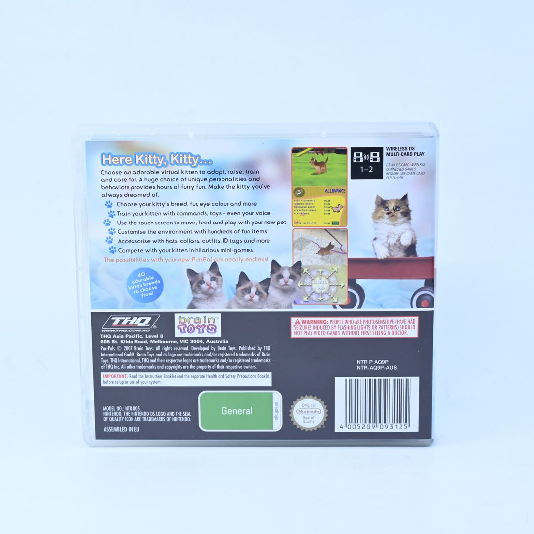 Purr Pals - Nintendo DS Game - PAL + Manual - FREE POST!