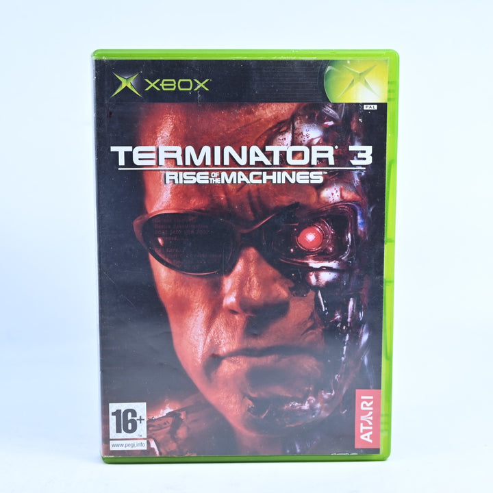 Terminator 3: Rise Of The Machines - Original Xbox Game + Manual - PAL