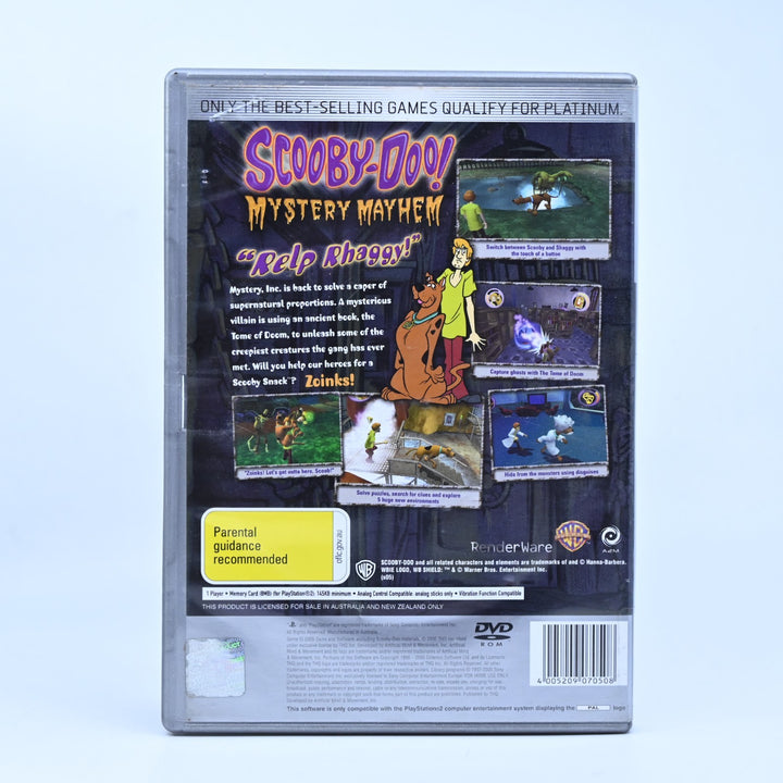 Scooby-Doo! Mystery Mayhem - Sony Playstation 2 / PS2 Game + Manual - PAL
