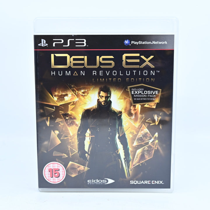 Deus Ex: Human Revolution - Sony Playstation 3 / PS3 Game + Manual - FREE POST!