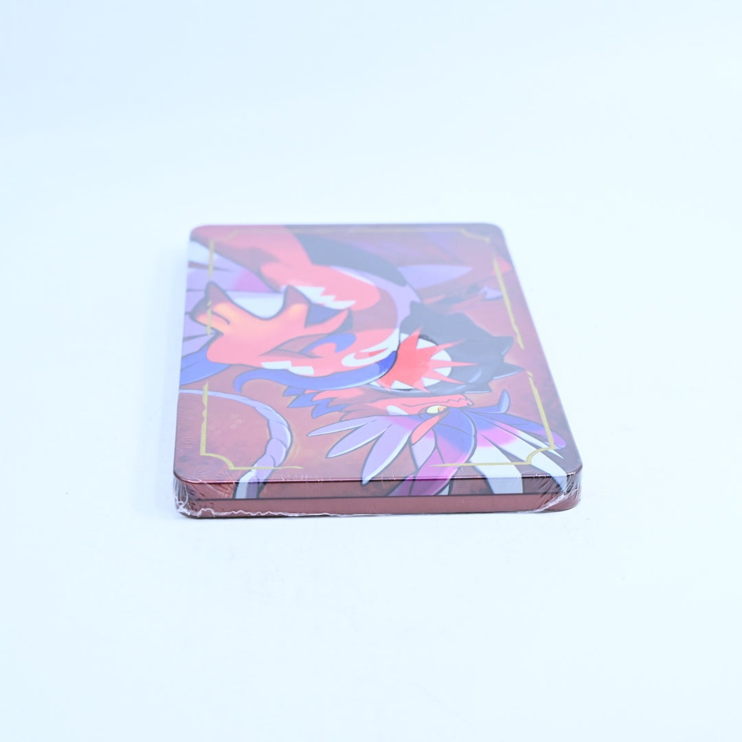 SEALED! - Pokemon Scarlet - Steelbook - Nintendo Switch Accessory