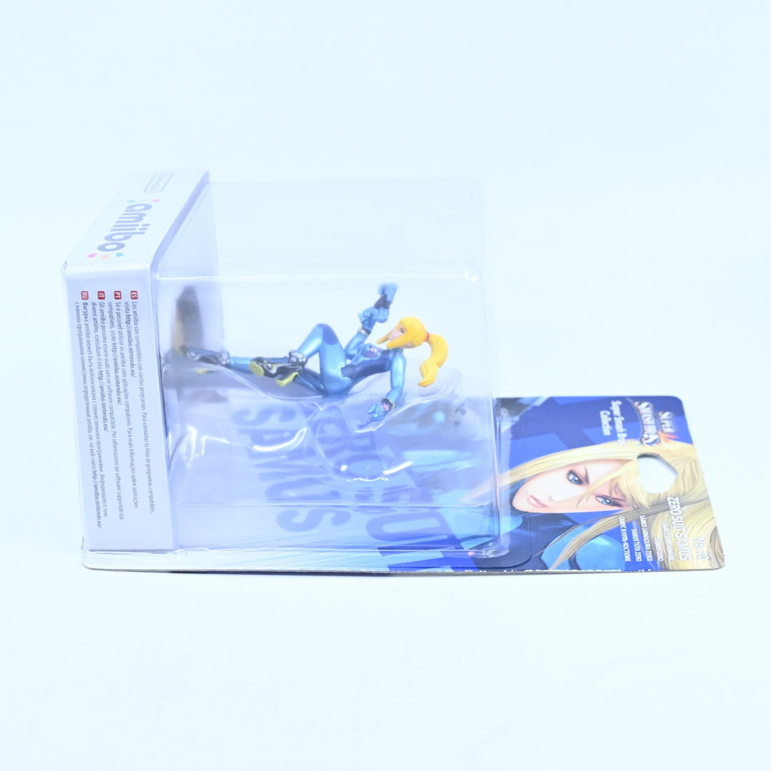 SEALED! Zero Suit Samus Amiibo No. 40 - Super Smash Bros. Collection - Toy