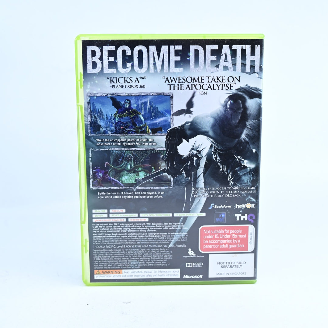 Darksiders II 2: Death Rides Pack - Xbox 360 Game + Manual - PAL