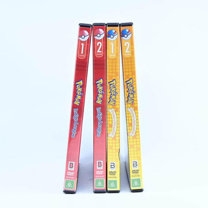 Pokemon Indigo League + Orange Islands - PAL Region 4 - Anime DVD Collection