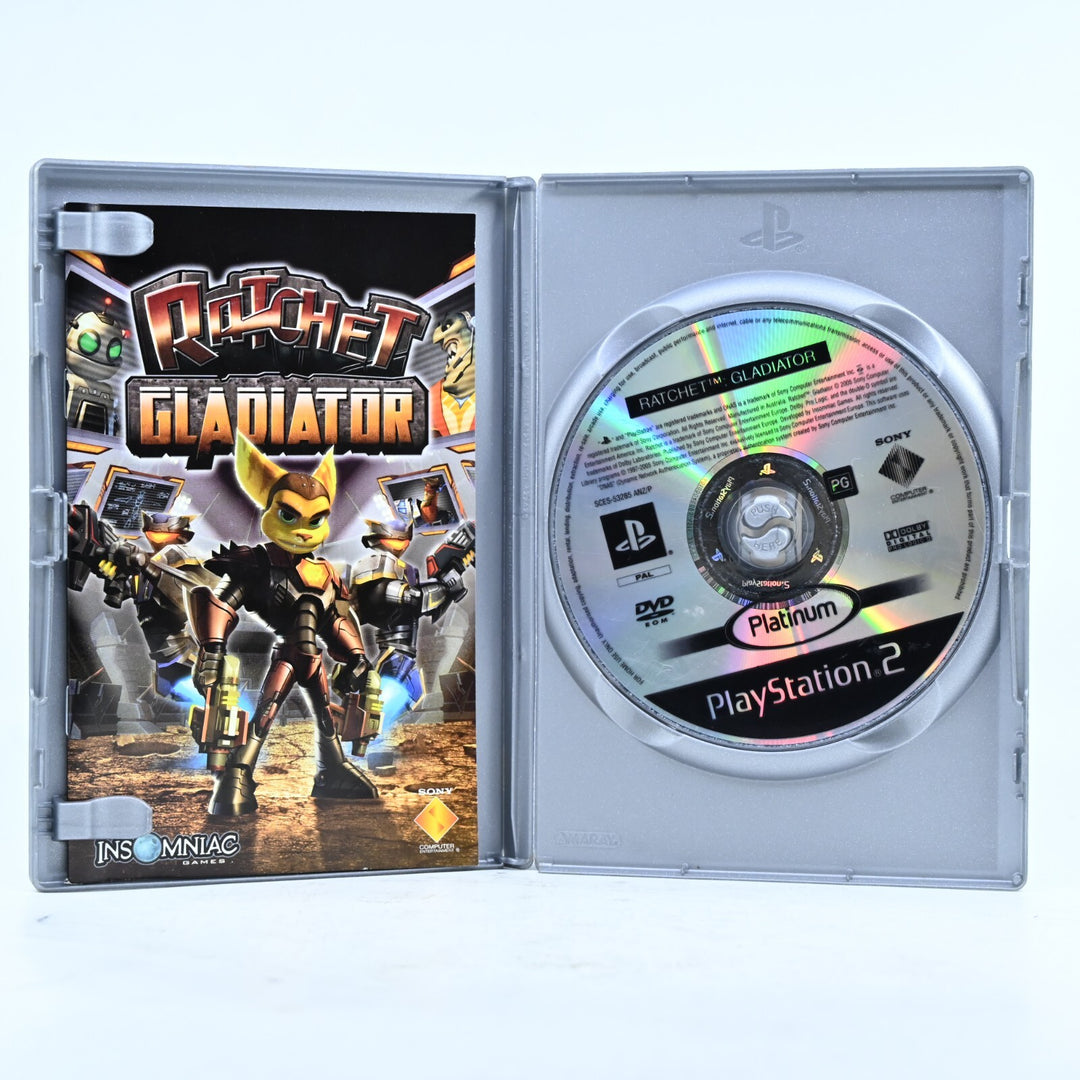 Ratchet Gladiator - Sony Playstation 2 / PS2 Game + Manual - PAL - MINT DISC!