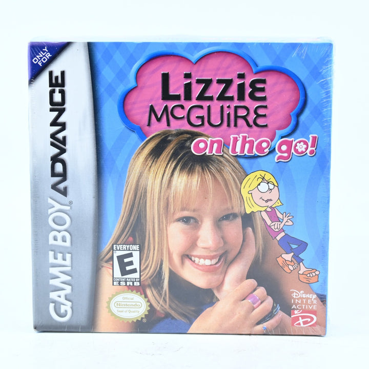 SEALED! Lizzie McGuire: On the Go - Nintendo Gameboy Advance / GBA Boxed Game