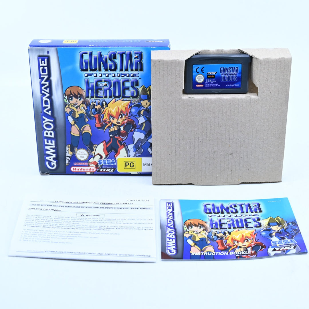 Gunstar Future Heroes - Nintendo Gameboy Advance / GBA Boxed Game - FREE POST!