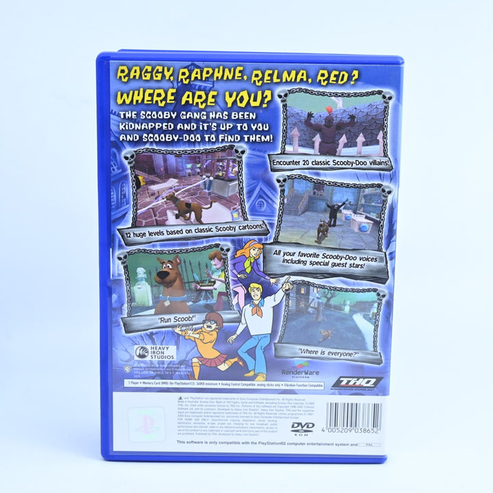 Scooby Doo! Night of 100 Frights - PS2 Game + Manual - PAL - NEAR MINT DISC!