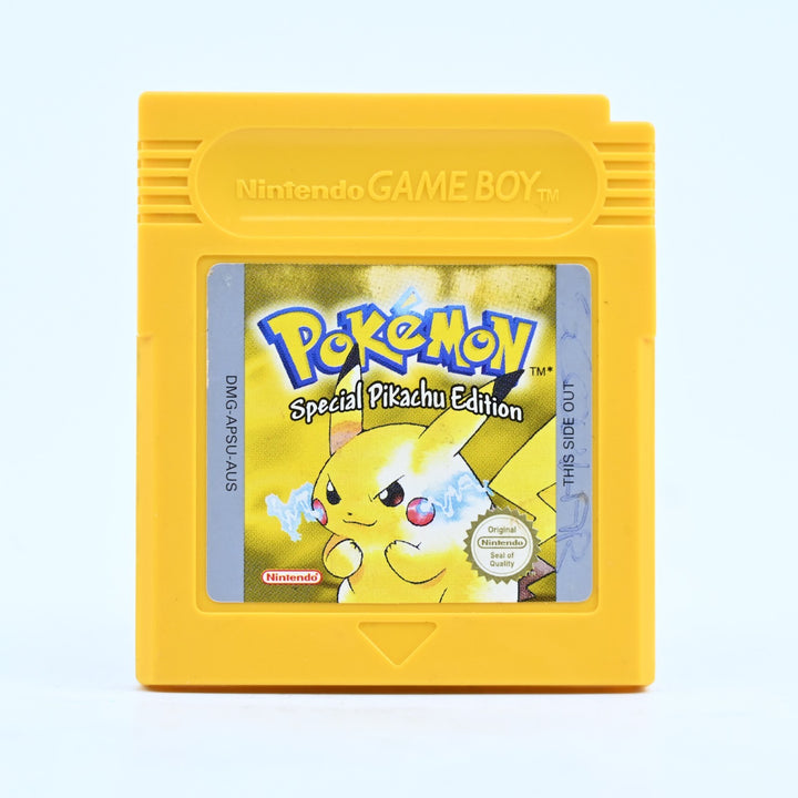 Pokemon Yellow Version - Nintendo Gameboy Game - PAL -NEW SAVE BATTERY!