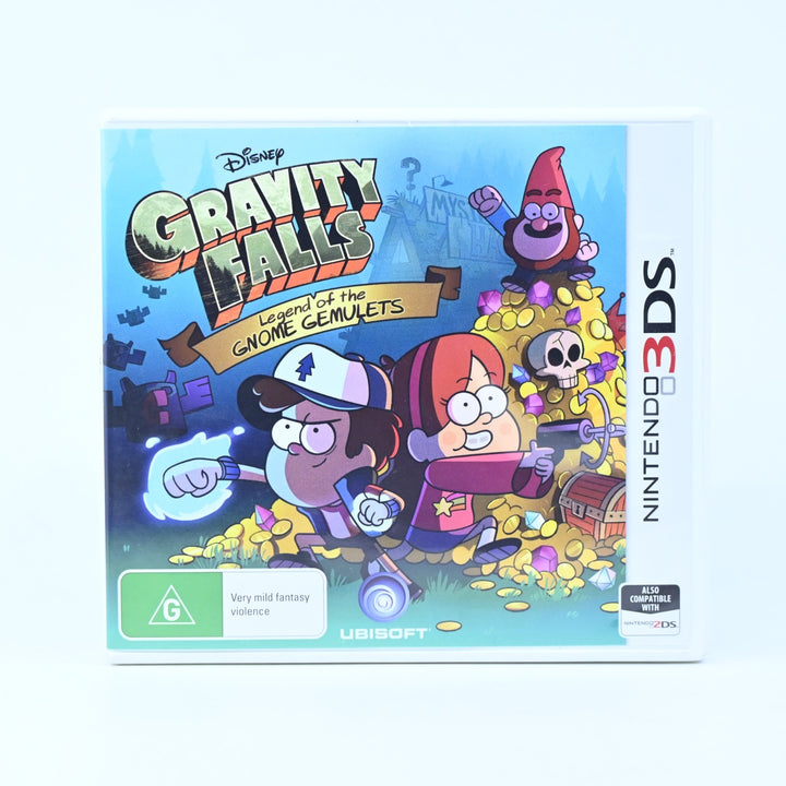 Gravity Falls: Legend of the Gnome Gemulets - Nintendo 3DS Game - PAL + Manual