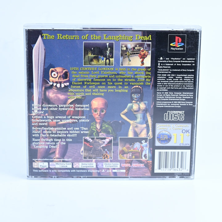 MediEvil 2 - Sony Playstation 1 / PS1 Game + Manual - PAL - MINT DISC!