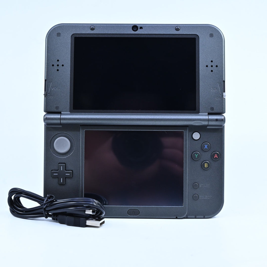 Metallic Black - Top IPS - 'New' Nintendo 3DS Console XL RED-001 - PAL FREE POST