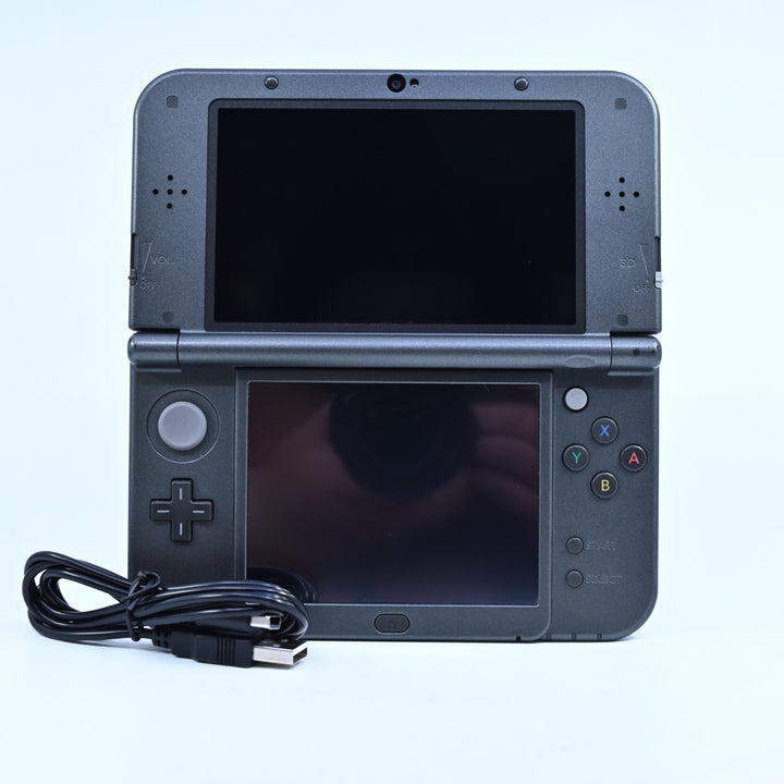 Metallic Black - Top IPS - 'New' Nintendo 3DS Console XL RED-001 - PAL FREE POST
