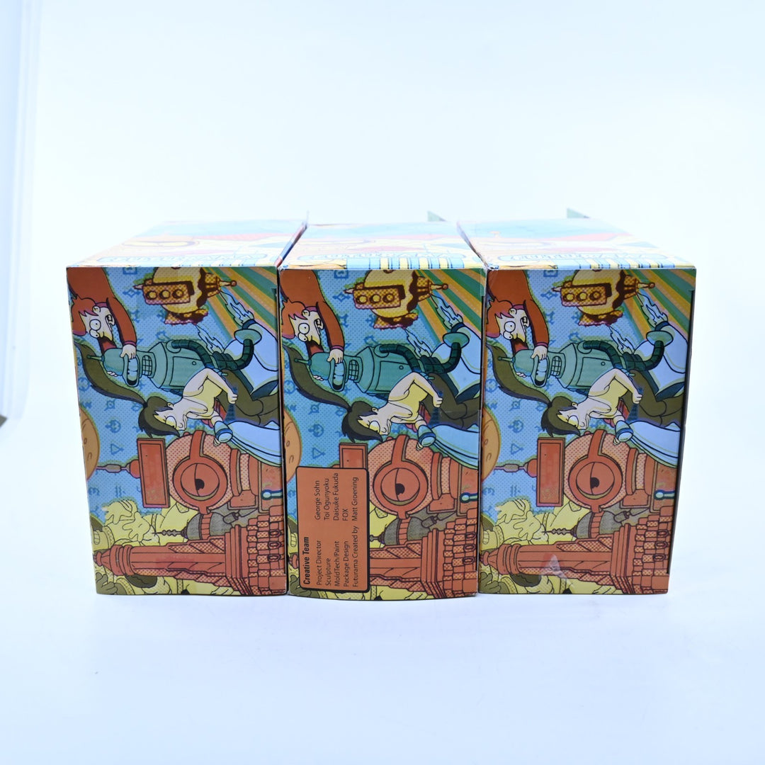SEALED! Futurama Build-A-Bot - Robot Devil - Complete Toynami Figure Set - 2007