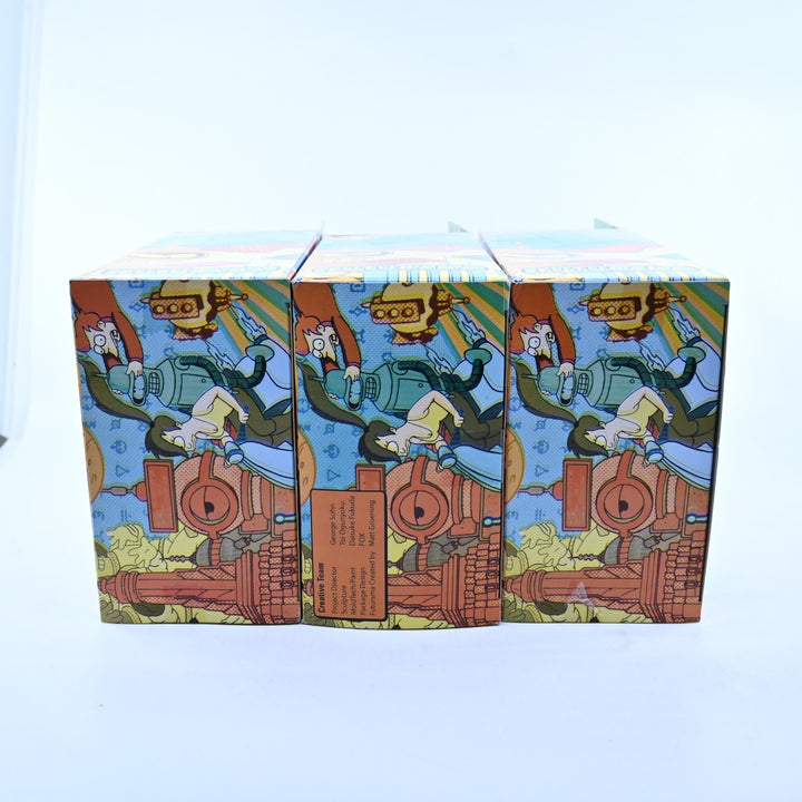 SEALED! Futurama Build-A-Bot - Robot Devil - Complete Toynami Figure Set - 2007