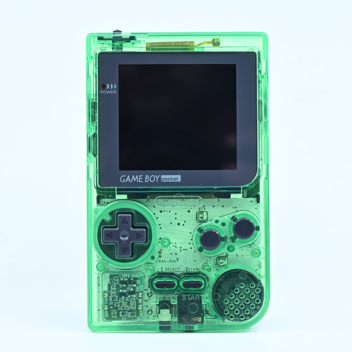 Clear Green - IPS - Nintendo Gameboy Pocket Console - MGB-001 - FREE POST!