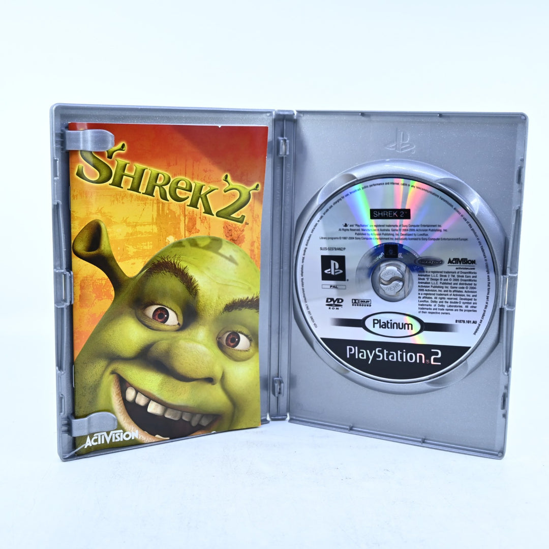 Shrek 2 - Sony Playstation 2 / PS2 Game + Manual - PAL - MINT DISC!