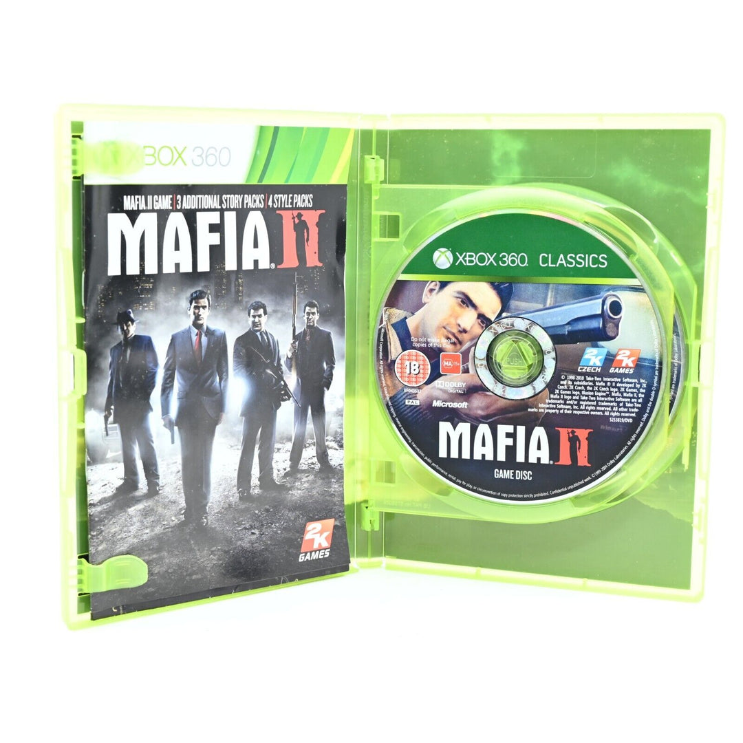 Mafia II - Xbox 360 Game + Manual - PAL - MINT DISC!