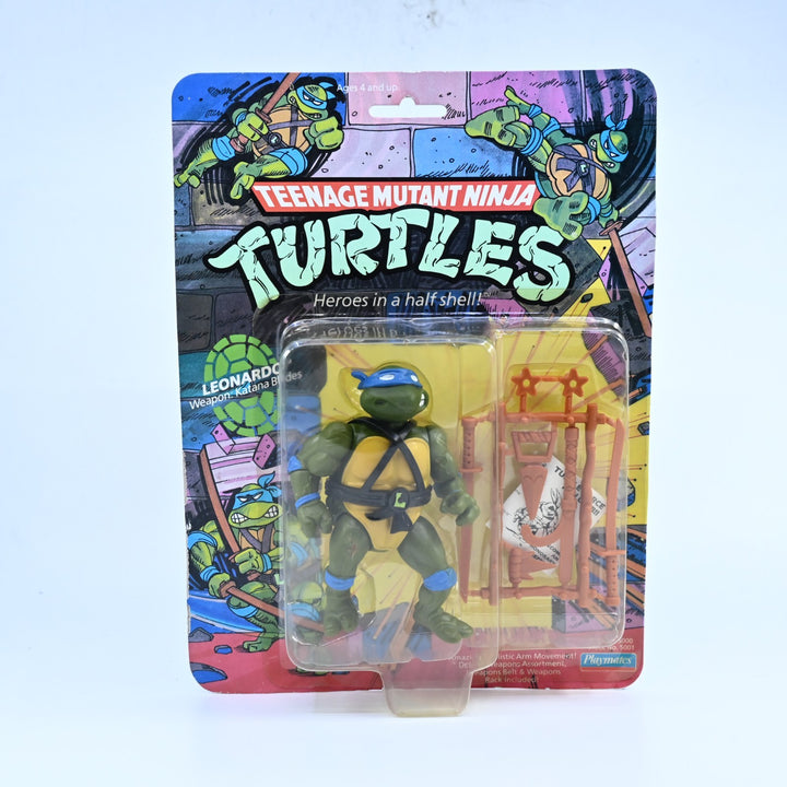 Leonardo - Teenage Mutant Ninja Turtles / TMNT - Playmates 1980's Figure - Toy