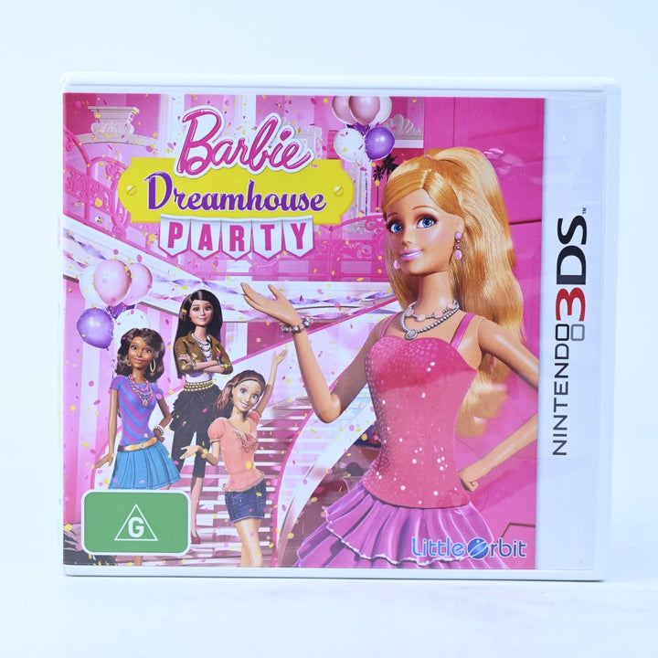Barbie Dreamhouse Party - Nintendo 3DS Game - PAL + Manual - FREE POST!