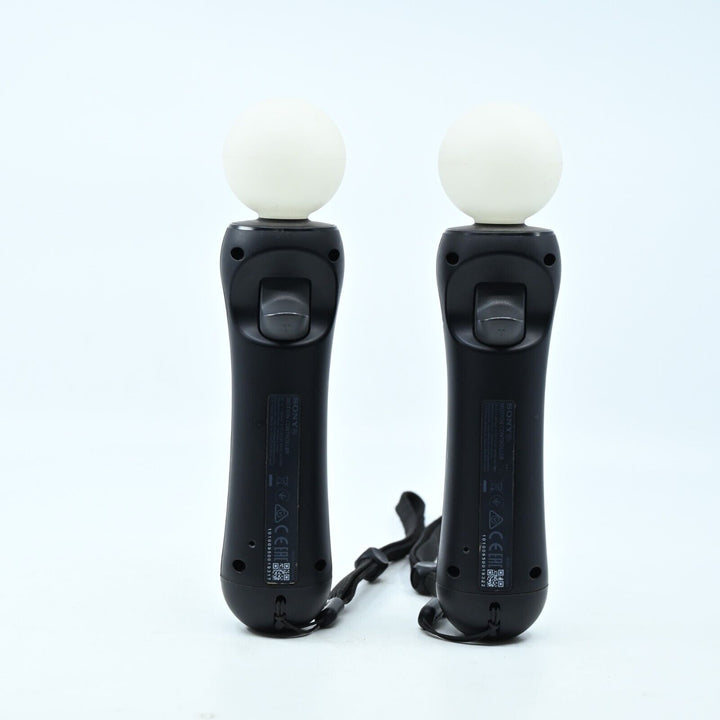 2x Playstation Move Motion Controllers - Sony Playstation 4 / PS4 Accessory