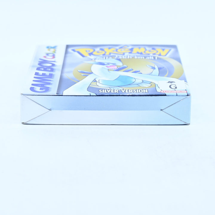 Pokemon Silver Version - Nintendo Gameboy Color Boxed Game - PAL - NEW BATTERY!