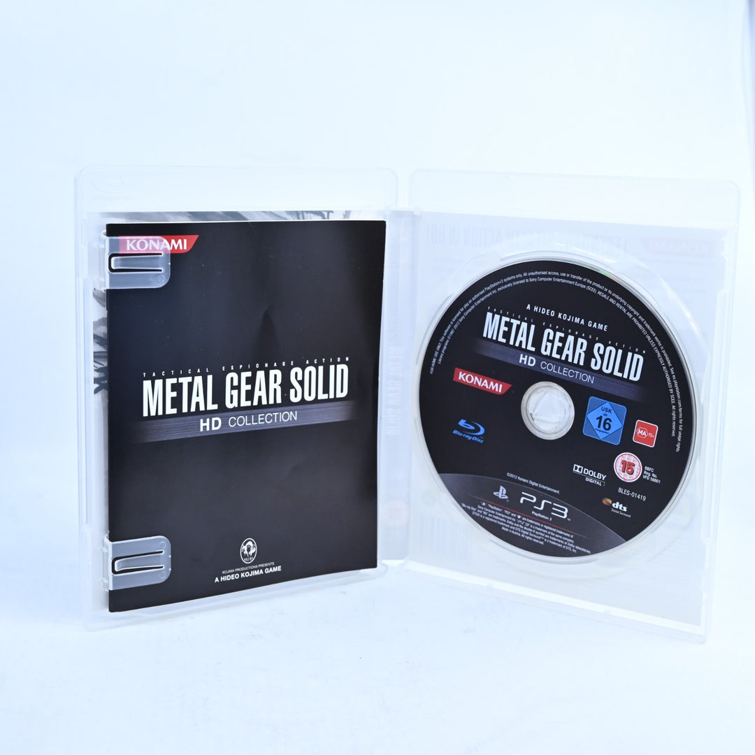 Metal Gear Solid HD Collection - Sony Playstation 3 / PS3 Game + Manual