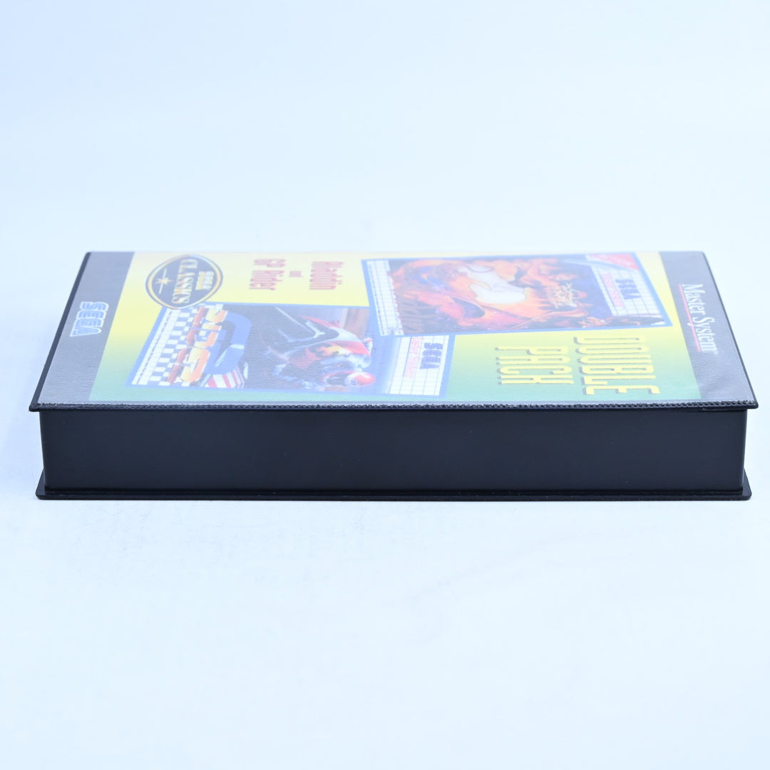 Aladdin & GP Rider - Double Pack - Sega Master System Game + Manual - PAL