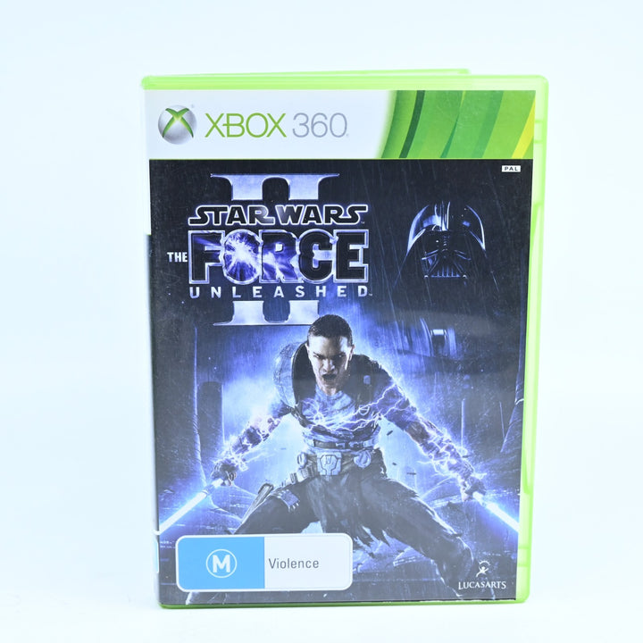 Star Wars: The Force Unleashed II - Xbox 360 Game + Manual - PAL - MINT DISC!