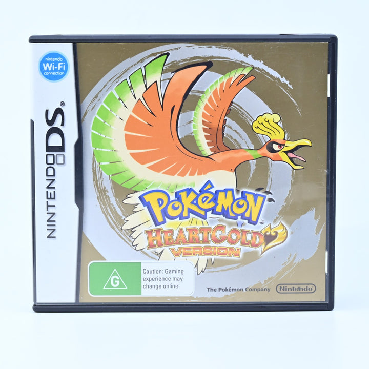 Pokemon HeartGold - Nintendo DS Game - AUS PAL + Manual - Heart Gold