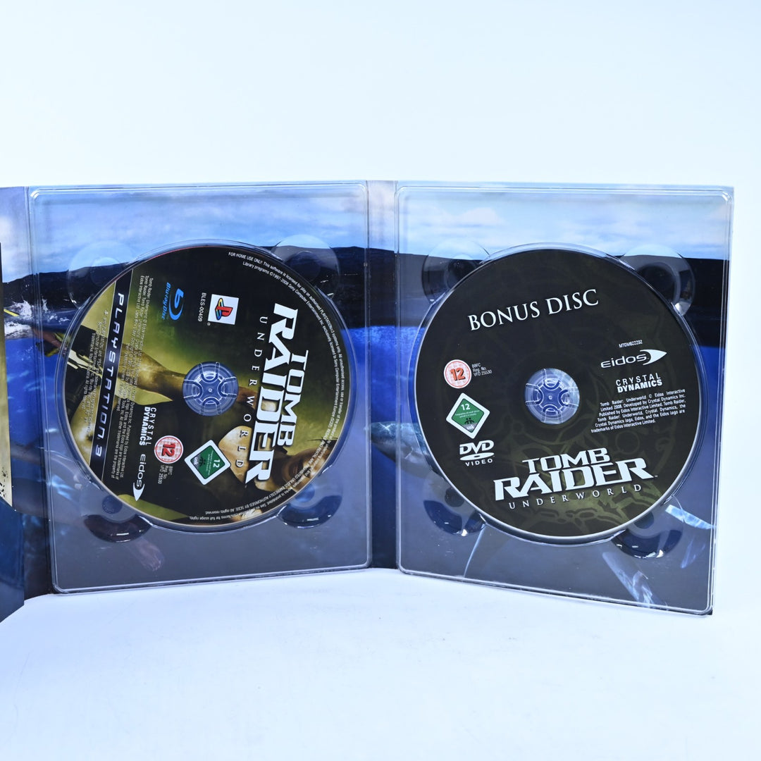 Tomb Raider Underworld Limited Edition - Sony Playstation 3 / PS3 Game + Manual