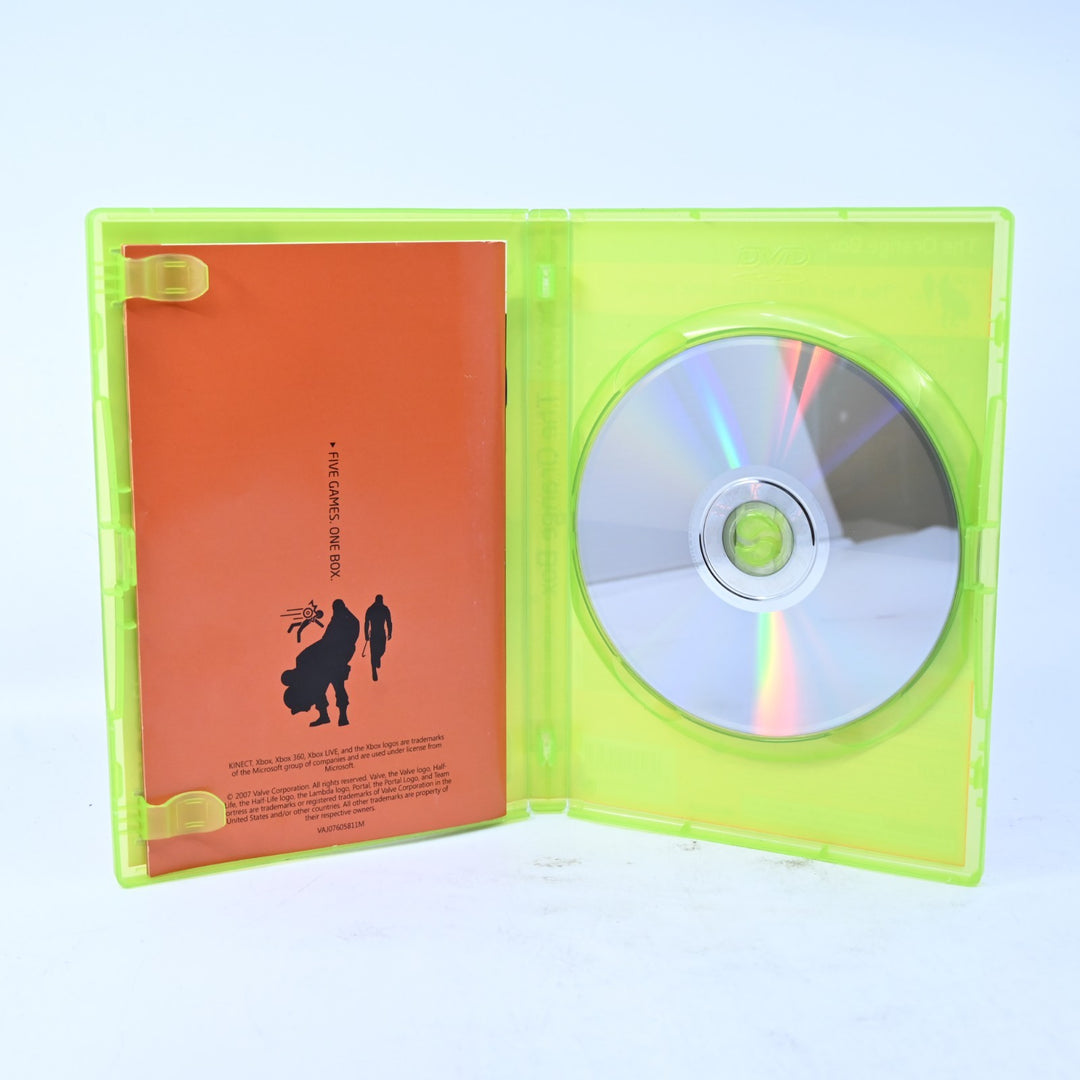 The Orange Box - Xbox 360 Game + Manual - PAL - MINT DISC!