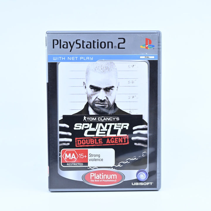 Tom Clancy’s Splinter Cell: Double Agent - Sony PS2 Game - No Manual - PAL