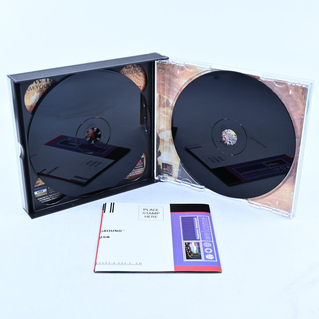 The Legend of Dragoon - Sony Playstation 1 / PS1 Game + Manual - NTSC-U/C