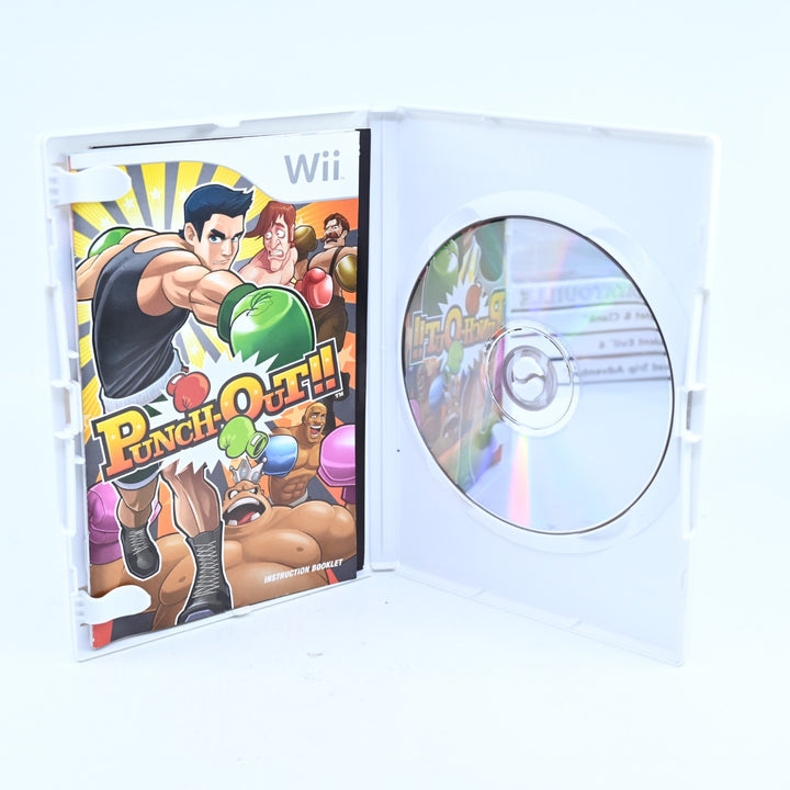 Punch Out!! - Nintendo Wii Game + Manual - PAL - MINT DISC!