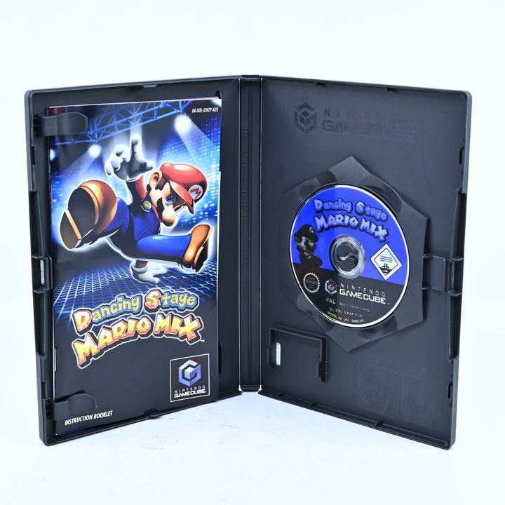 Dancing Stage Mario Mix with Dance Mat - Nintendo Gamecube Game + Manual - PAL
