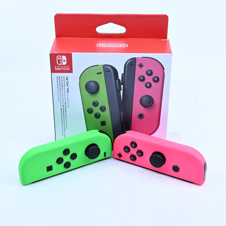 Neon Green / Neon Pink - Boxed Joy-Con Controller Pair - Switch Accessory