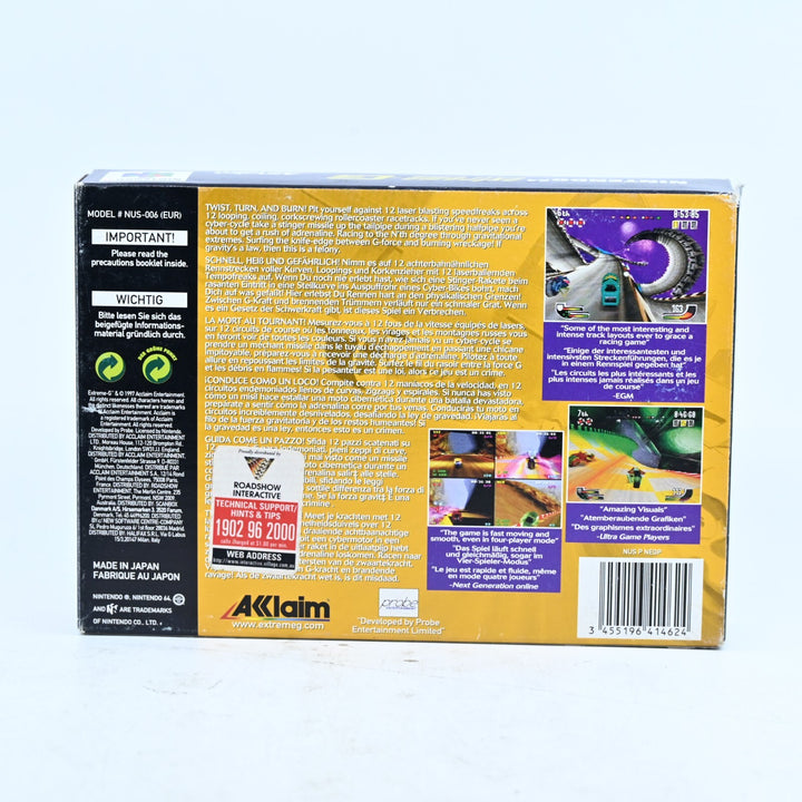 Extreme-G - N64 / Nintendo 64 Boxed Game - PAL - FREE POST!