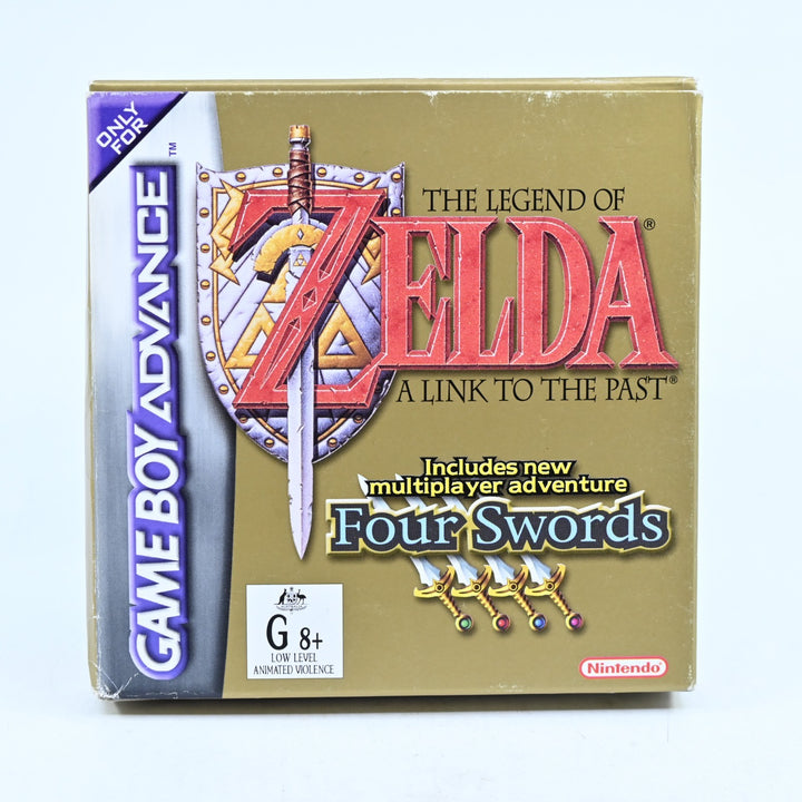 The Legend of Zelda: A Link to the Past - Four Swords - GBA Boxed Game - PAL