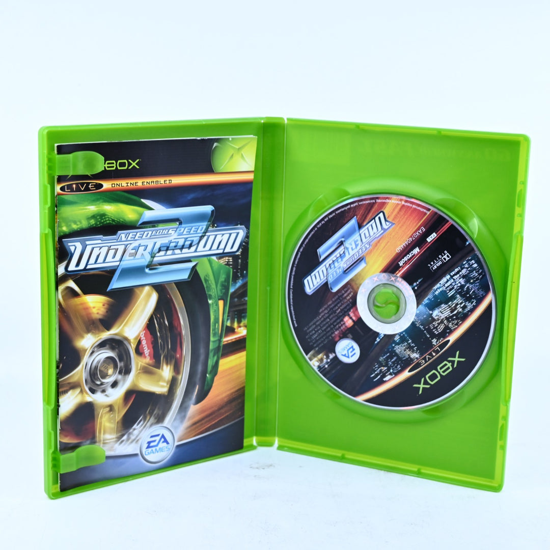 Need for Speed Underground 2 - Original Xbox Game + Manual - PAL - MINT DISC!