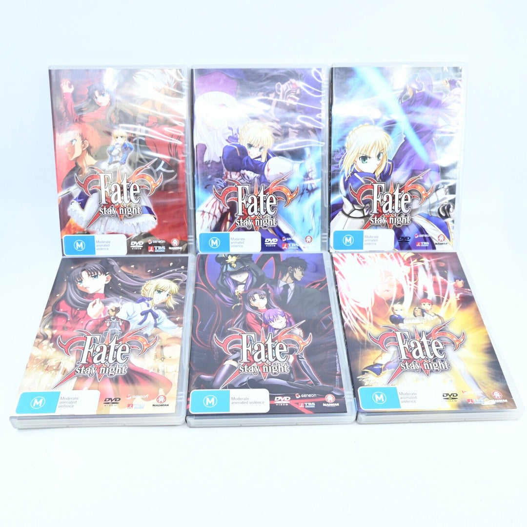 Fate / Stay Night - AUS PAL - Anime DVD - NEAR MINT DISCS!