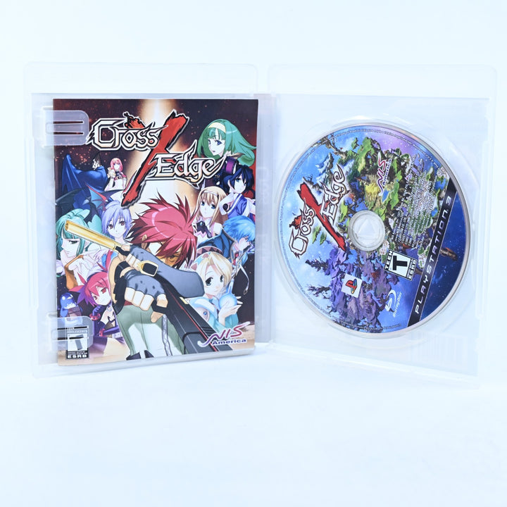 Cross Edge - Sony Playstation 3 / PS3 Game + Manual - MINT DISC!