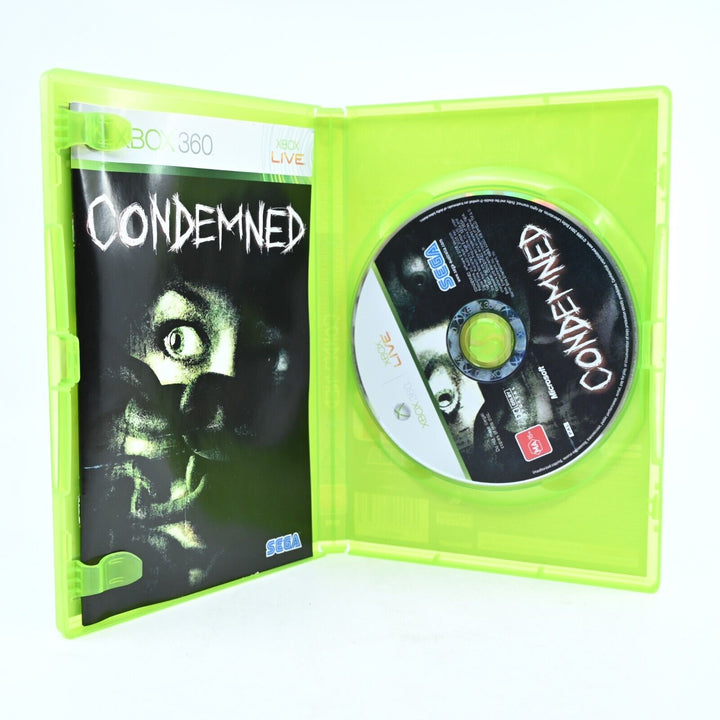 Condemned - Xbox 360 Game + Manual - PAL - MINT DISC!