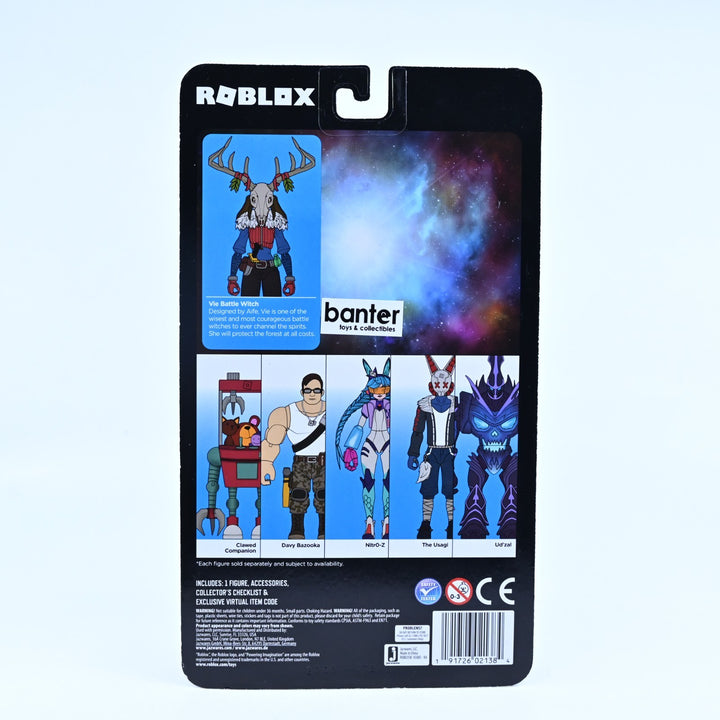 Vie Battle Witch - SEALED - Roblox Action Figure + Virtual Item